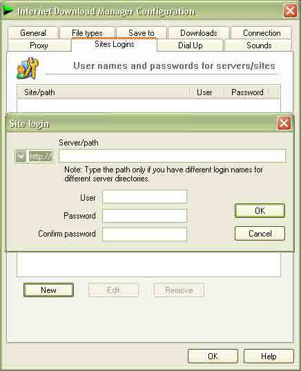User n Pass