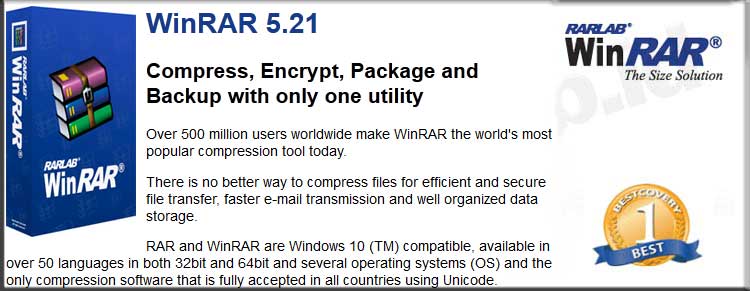 Feature WINRAR
